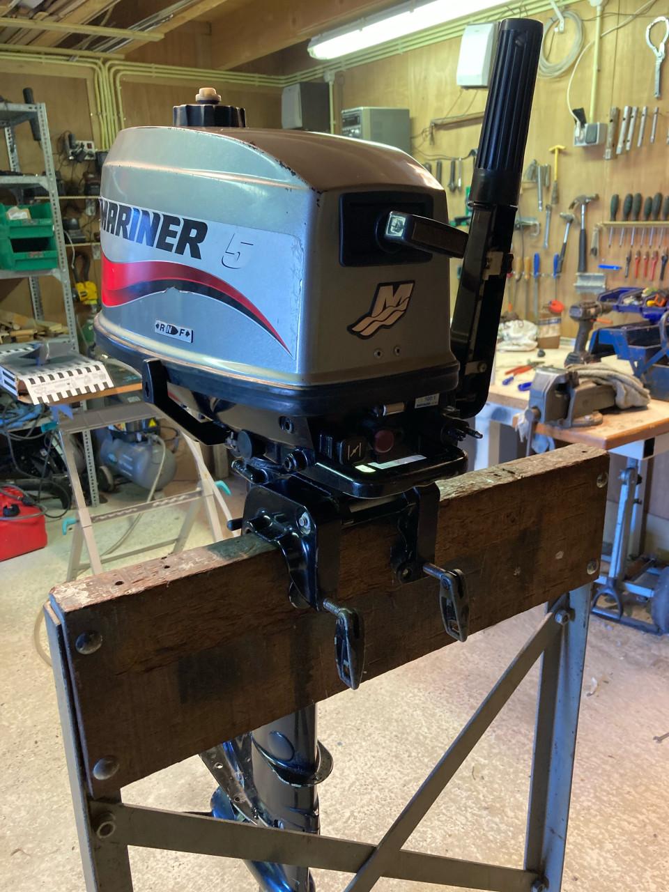 Mariner 5 pk buitenboordmotor 2 takt