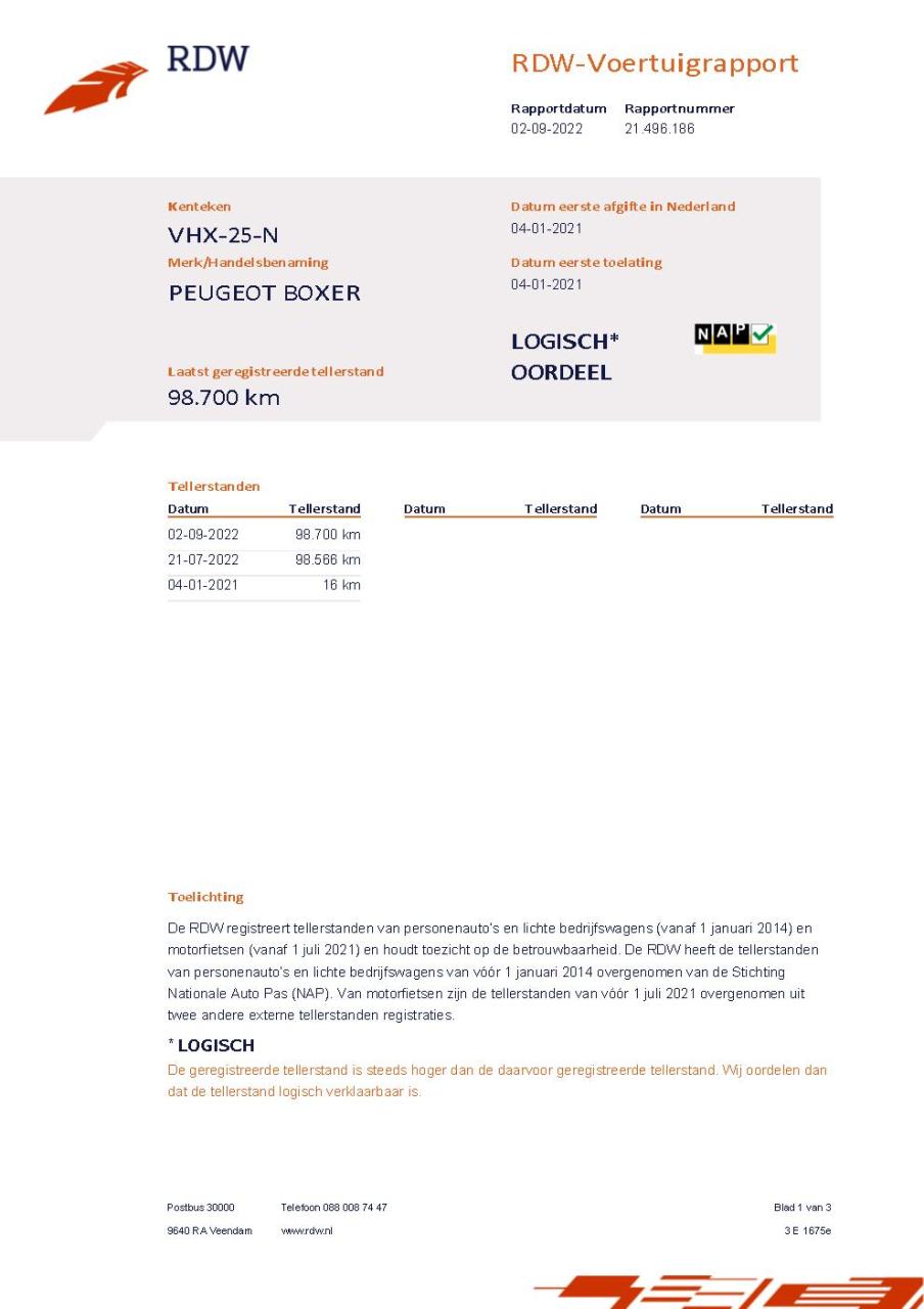 Peugeot Boxer gb 333 l2h2 bluehdi 140pk trekhaak | navigatie | cruise contr