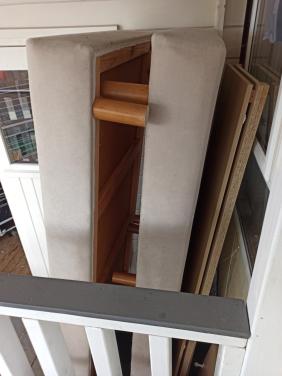 Gratis boxspring 2 pers