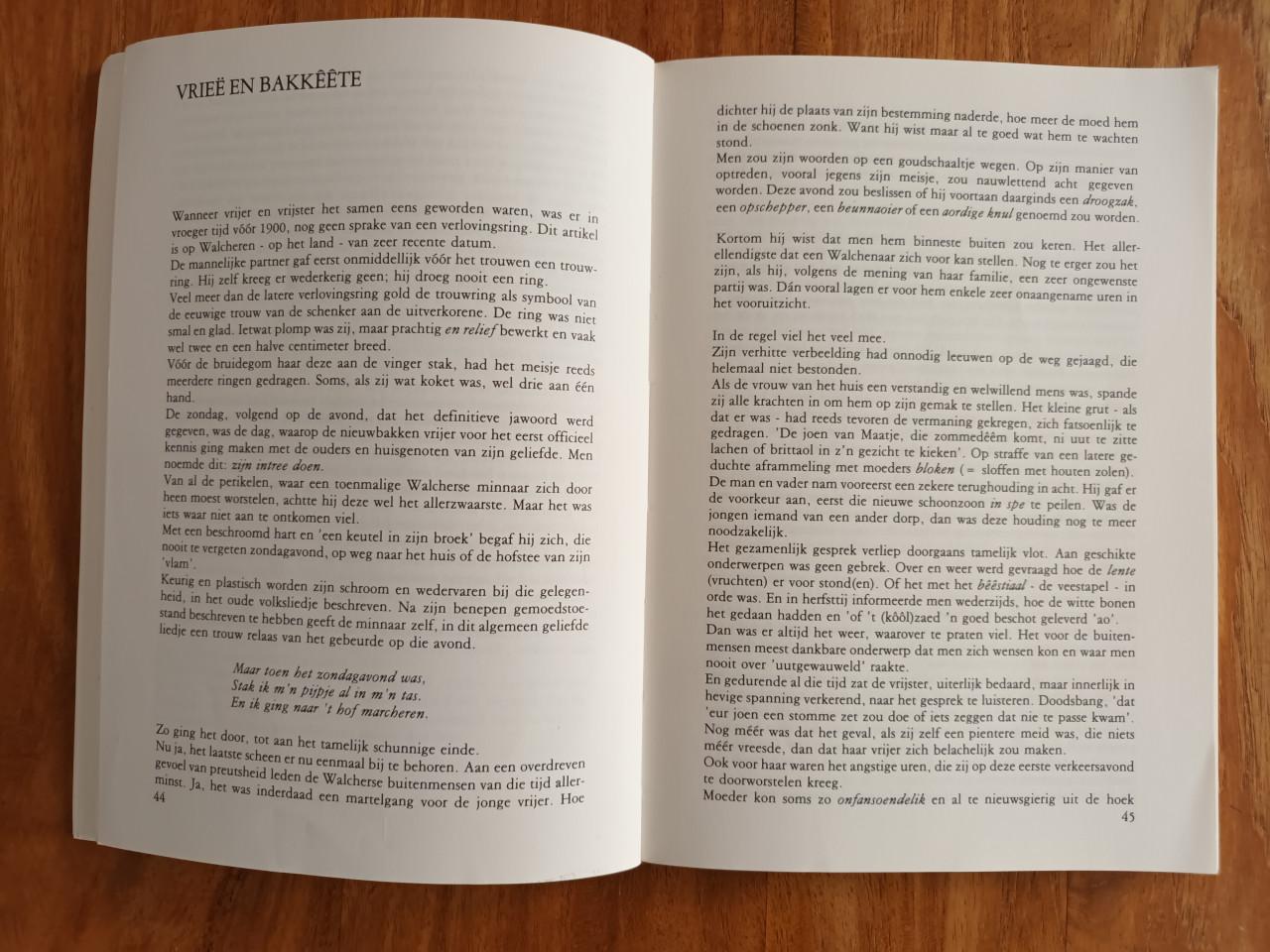 Zeeuws boekje Kersaon uut 't Slopje