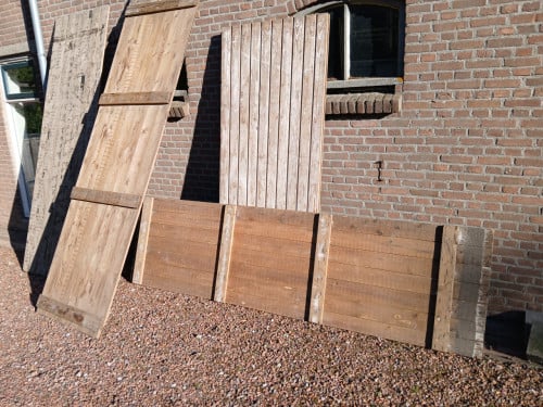 4 houten Schotten