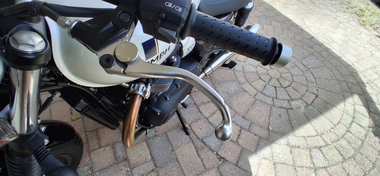 Schitterende Triumph Street Twin 900