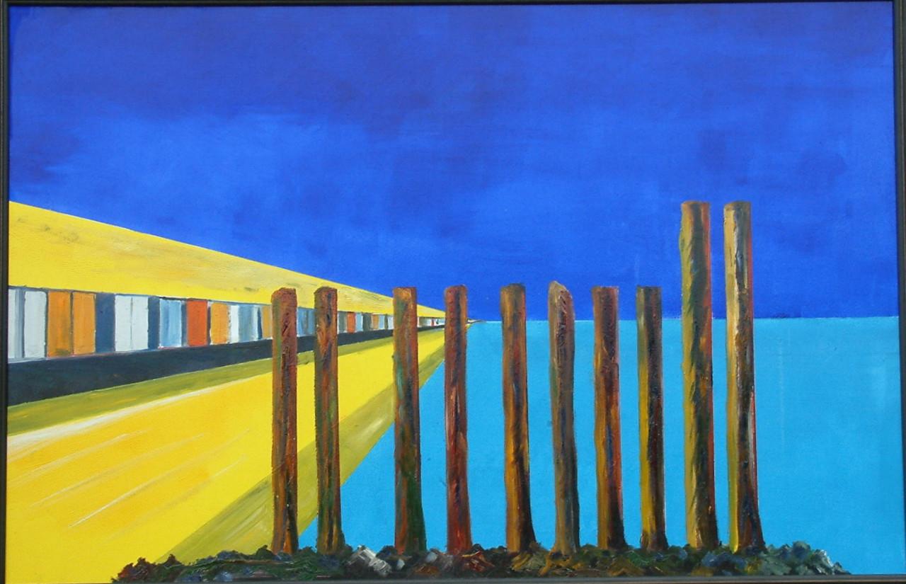 Schilderijen  Jac Caljouw Arnemuiden