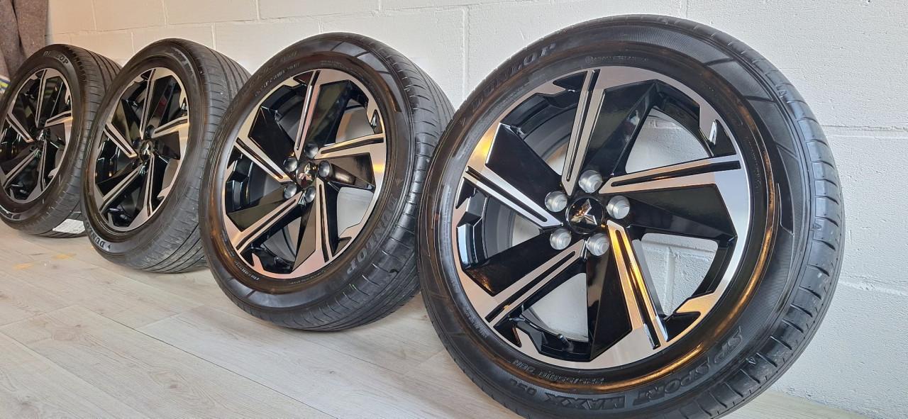 Demo 18” Mitsubishi Eclipse Cross, Outlander velgen + banden