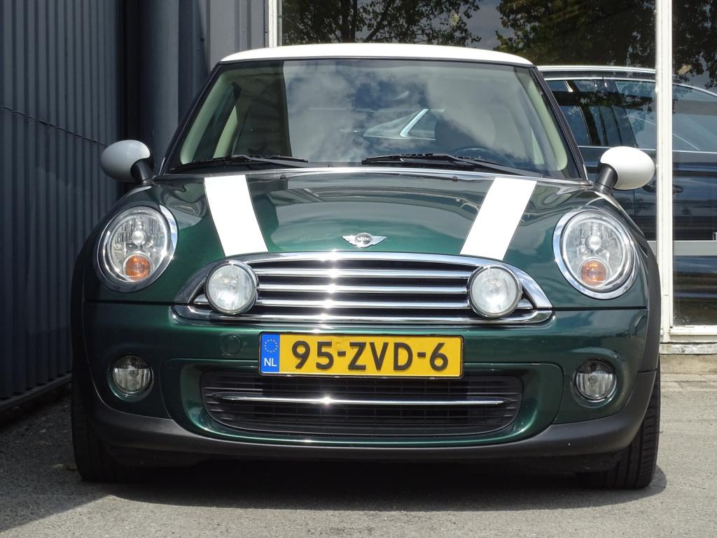 Mini 3-deurs 1.6 cooper chili british racing green | leder | bluetooth