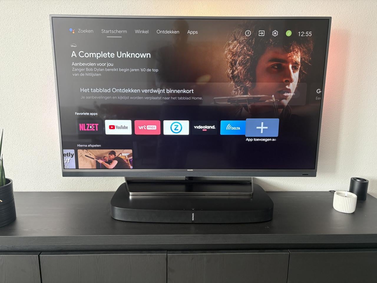 Philips SmartTV 55 inch met Ambilight