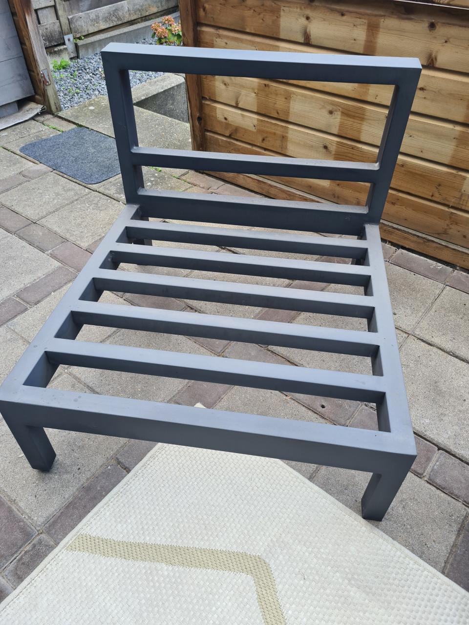 Tuinstoel met kussens