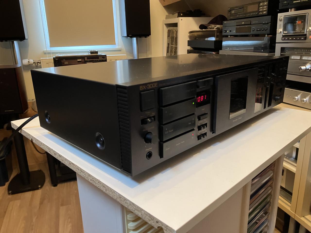 Nakamichi BX-300 cassettedeck direct drive dual capstan 3 heads garantie