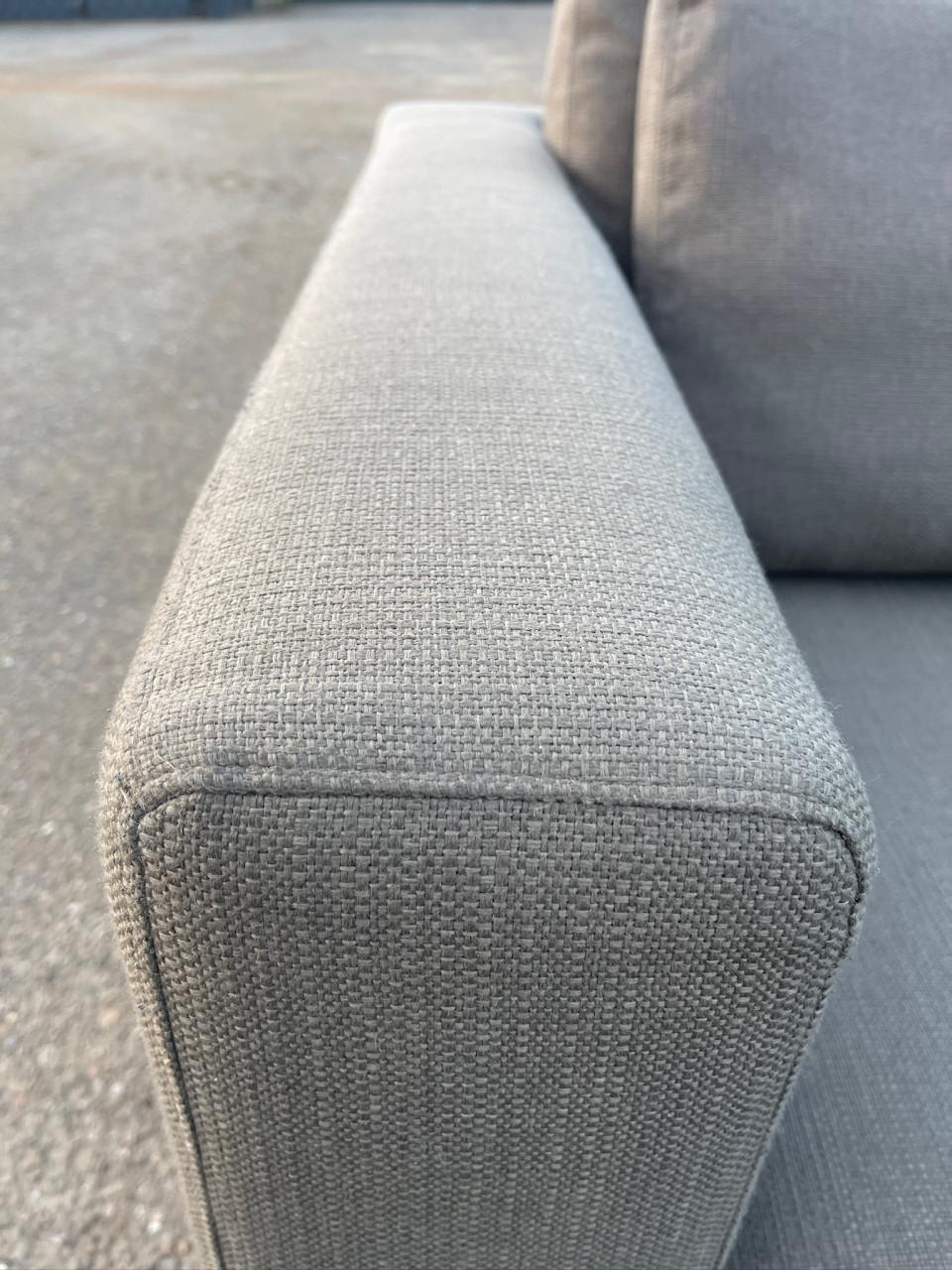 GRATIS LEVERING HEEL NL Taupe VIP 2x2,5zits Stoffen Bankstel