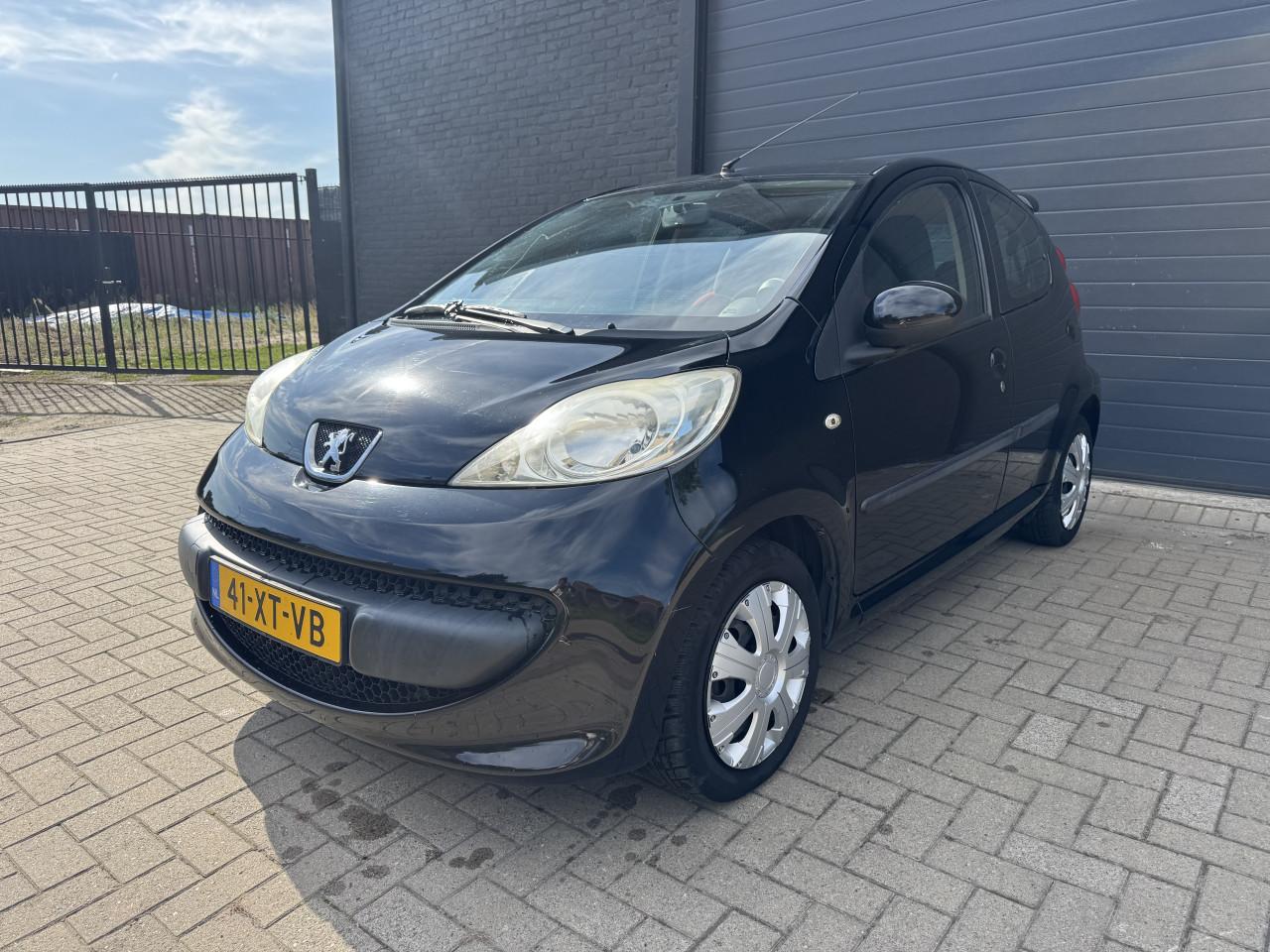 Peugeot 107 1.0 12V 5DR 2007 Zwart Airco Apk Nap