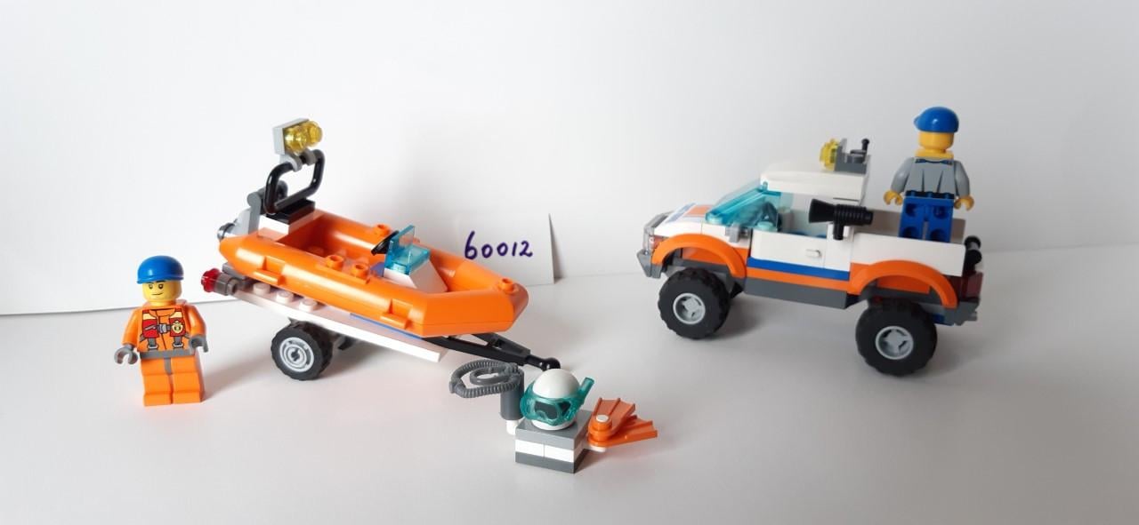 Lego 60012: 4x4 & Duikersboot + 2 minifiguren