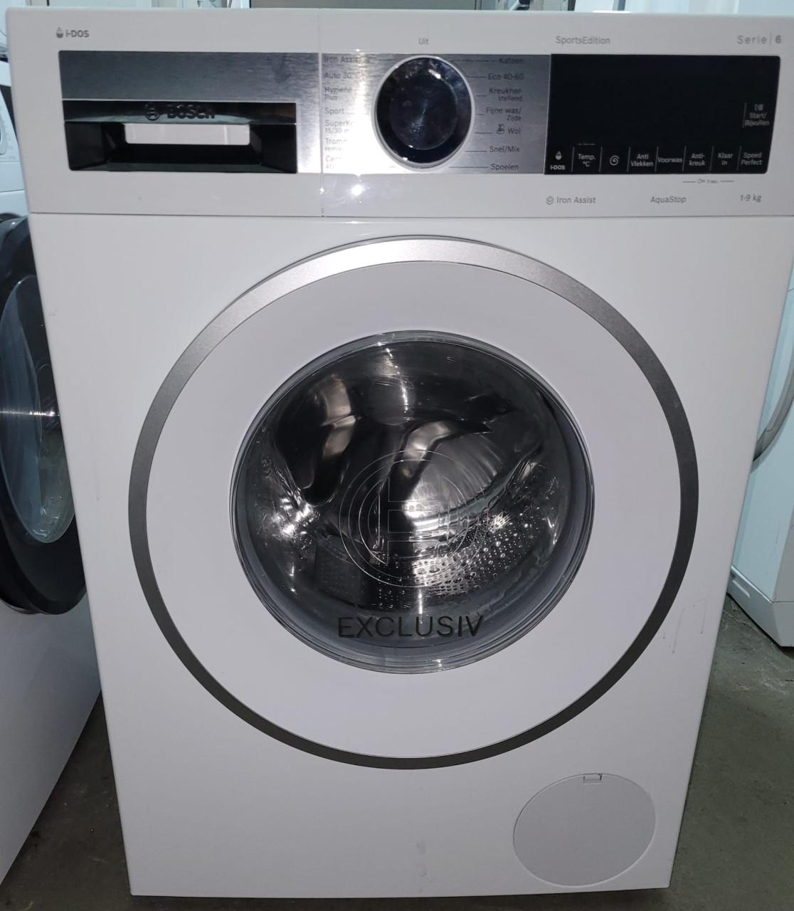 Bosch serie 6 wasmachine 9kg Nieuwstaat