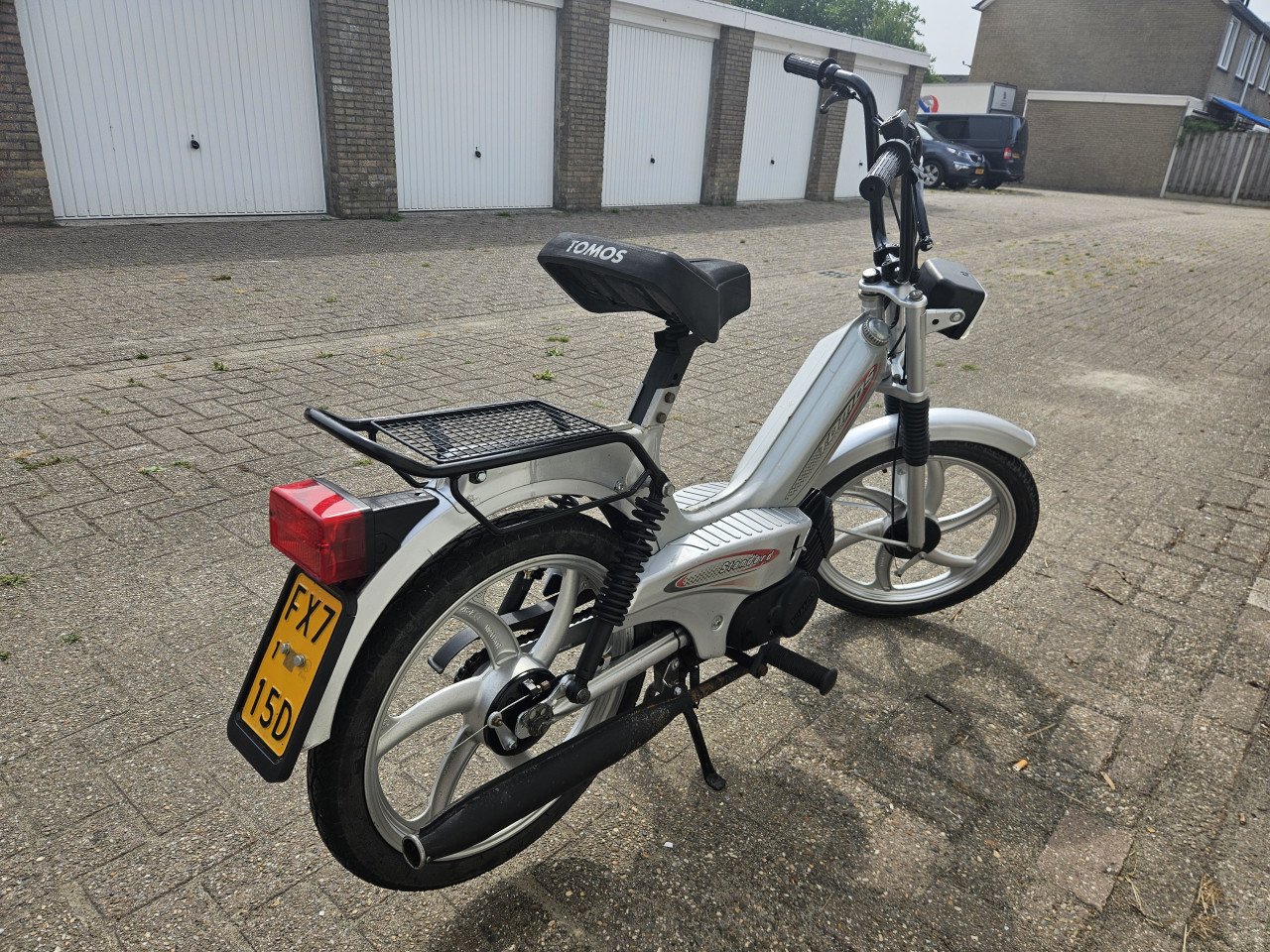 Tomos standard geel kenteken