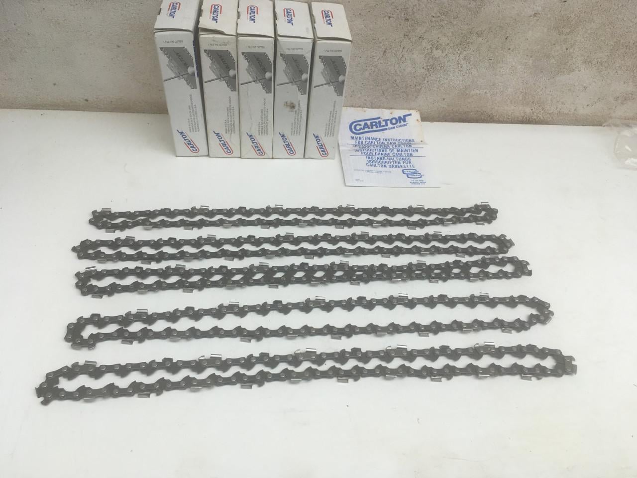 5X zaagketting voor kettingzaag dolmar, husqvarna etc  gloednieuw