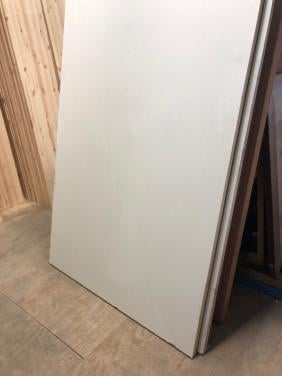 Populierplaat met hpl 2050 x 1340 x 40 voor 75 euro
