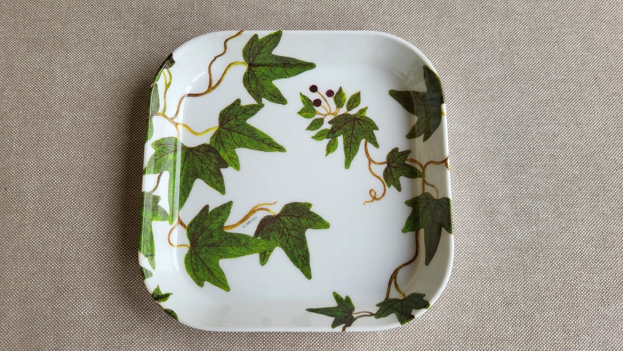 Vintage (1991) Mebel mini melamine dienblaadje
