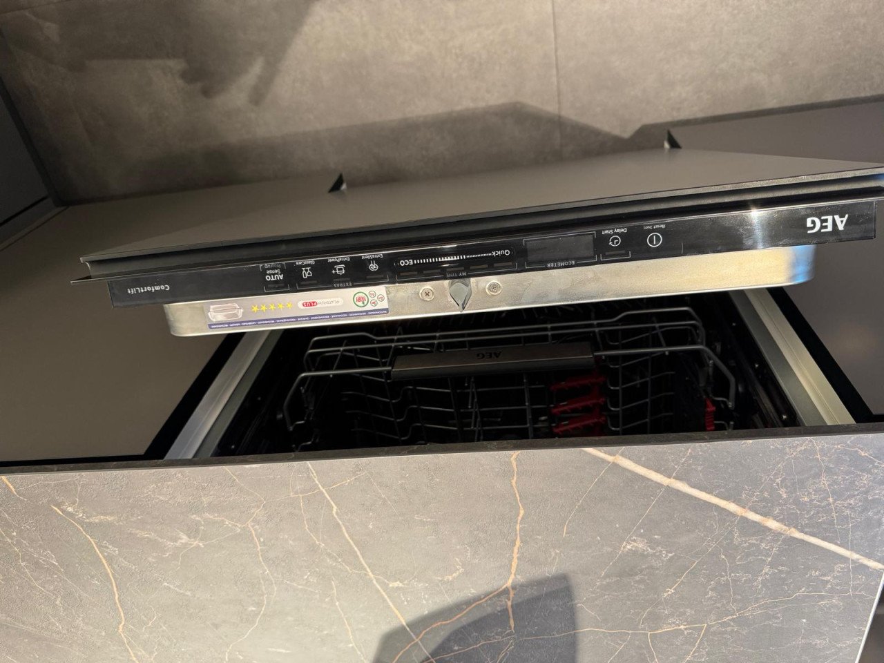 HOEKKEUKEN KVIK PRATO DARK GREY met X module