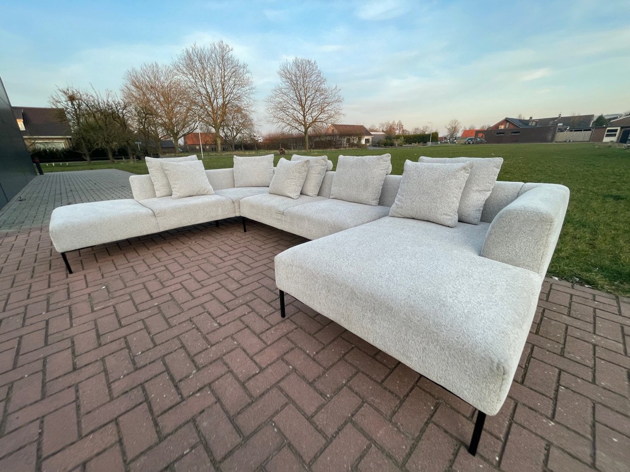 GRATIS LEVERING HEEL NL Mooi Montel Grote Stoffen U-Bankstel