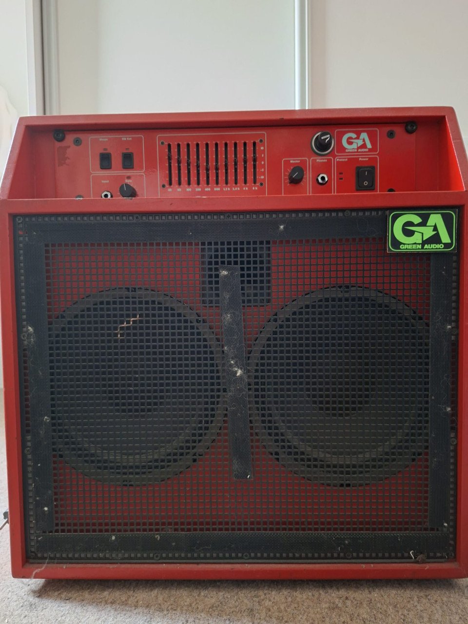 Green Audio Fireball Basversterker serienummer 246