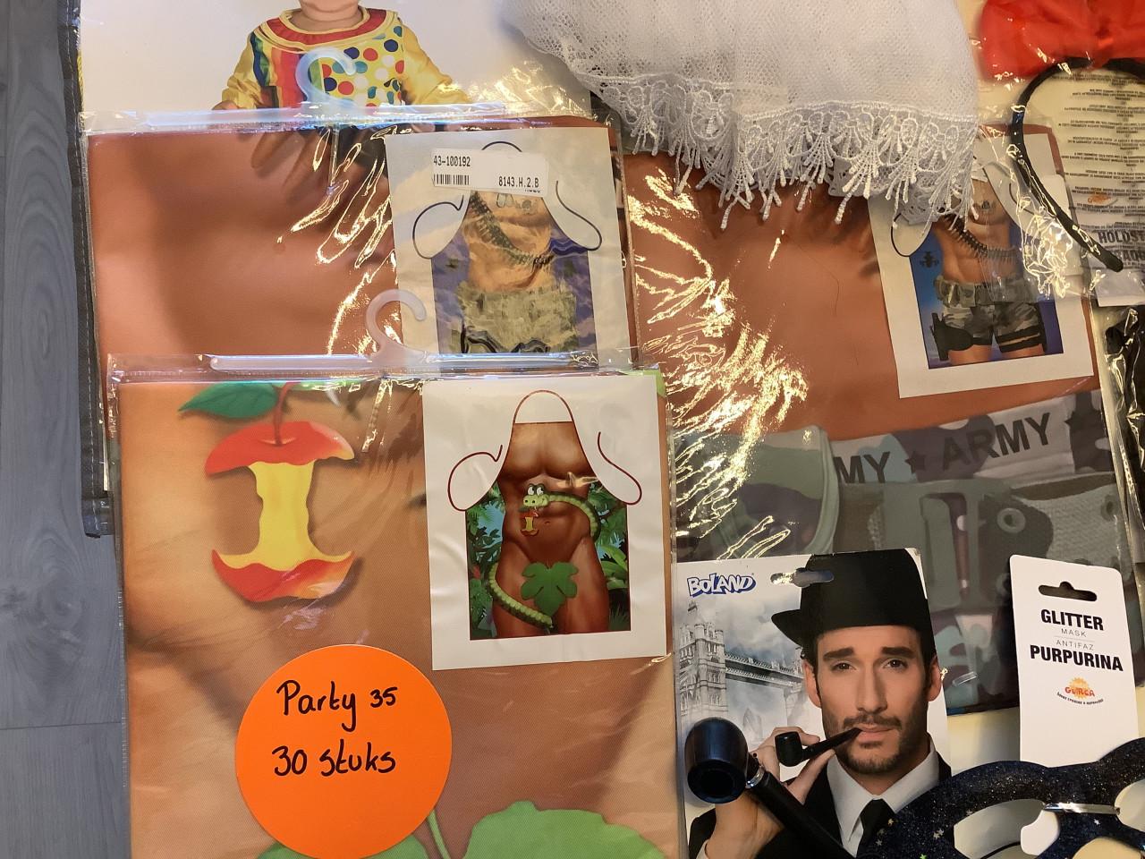 Partij leuke carnaval items. (Partij 35)