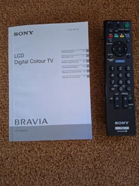Sony Bravia TV met ingebouwde DVD speler