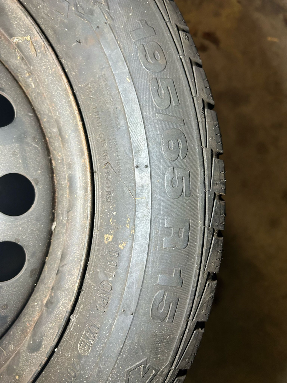 ROVER 75 STALEN VELGEN CONTINENTAL WINTERBANDEN