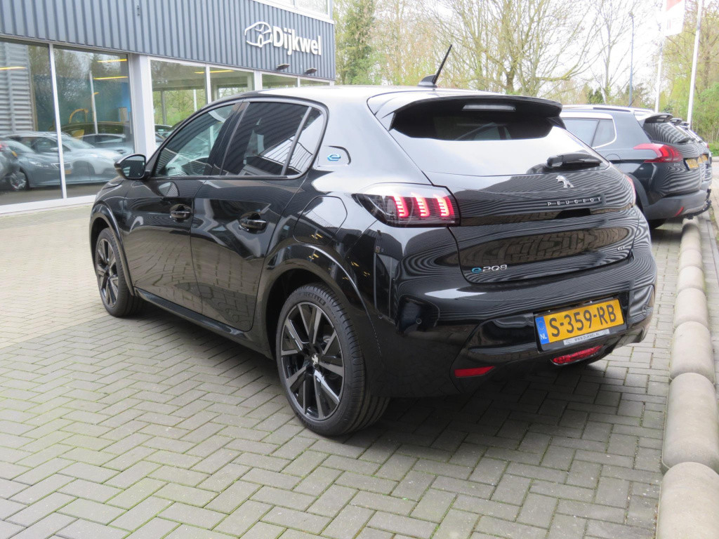 Peugeot 208 ev gt 50kwh 136 automaat 3-fase clima/nav/cam