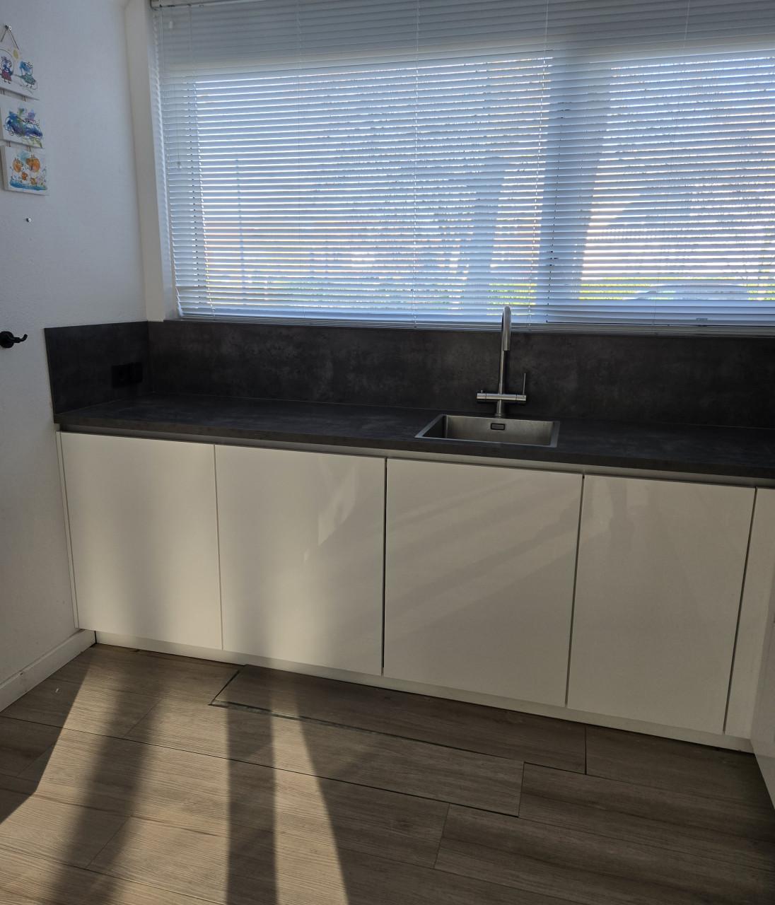 Keuken - hoogglans wit