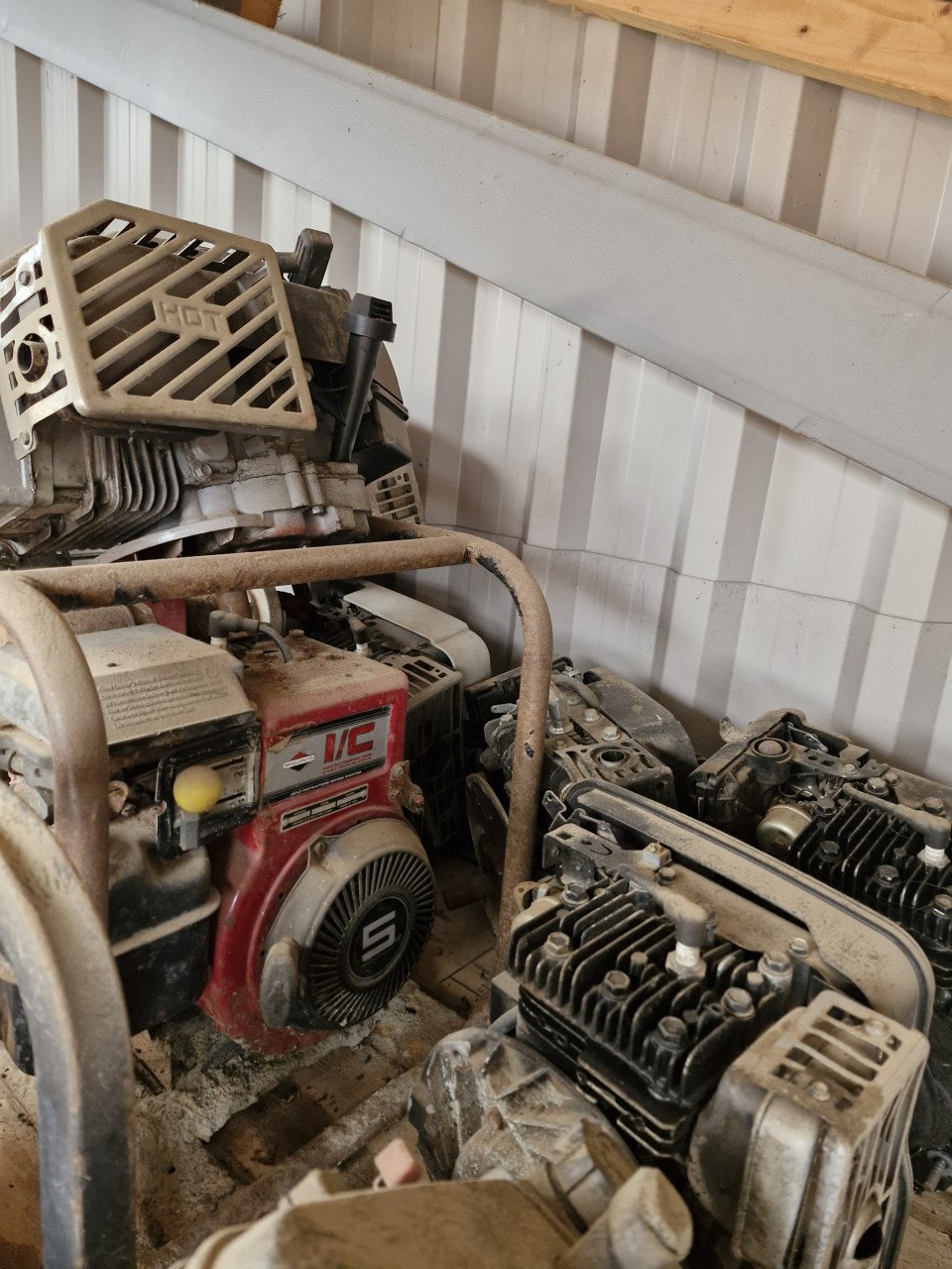 Te koop waterpomp op benzine