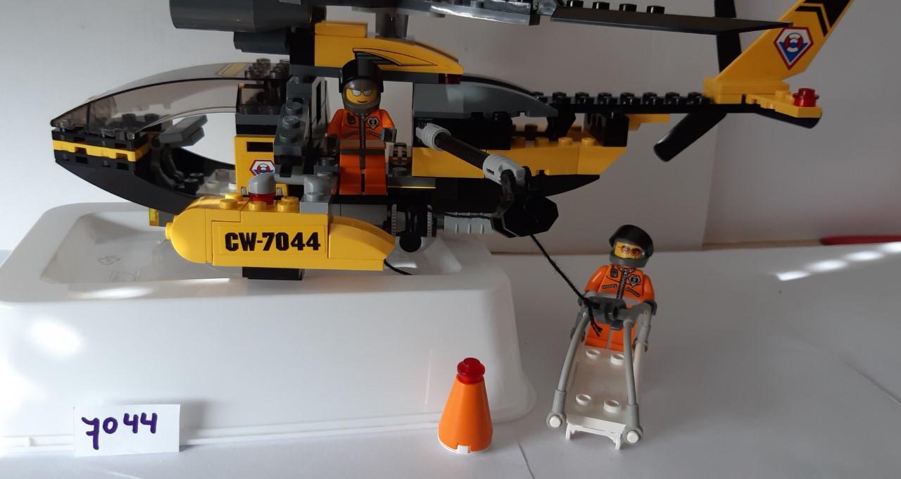 Lego City 7044: rescue chopper/ reddingshelicopter