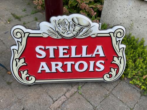 Stella Artois lichtreclamebord