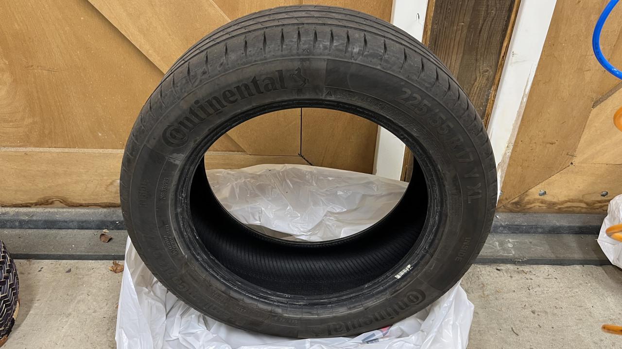 4x autoband Continental Ecocontact6 225/55 R17