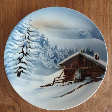 Antiek bord Villeroy & Boch Wallerfangen; puntgaaf