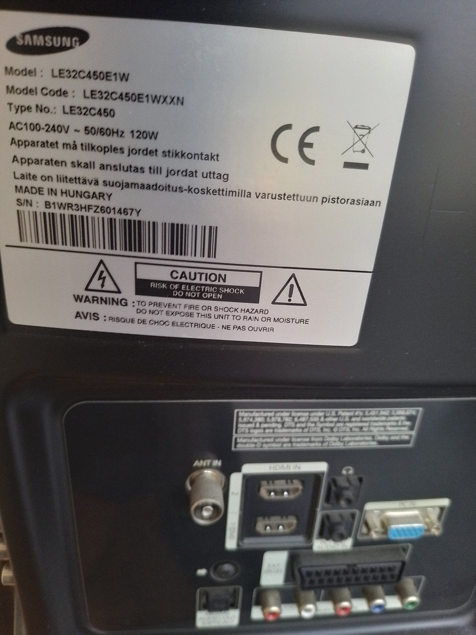 Samsung tv