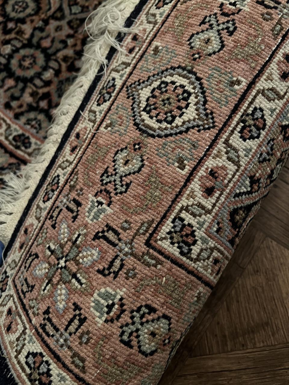 2x Perzisch tapijt handgeknoopt oosters vloerkleed wol vintage klassiek