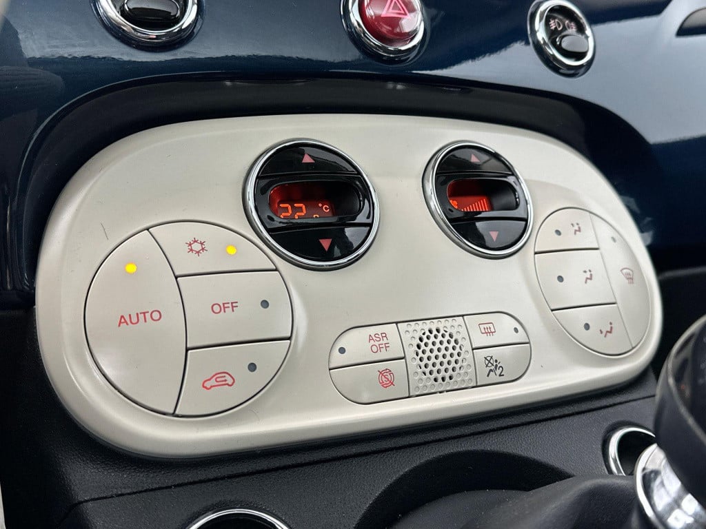 Fiat 500 1.0 hybrid dolcevita navi | panoramadak | climate control | lichtm