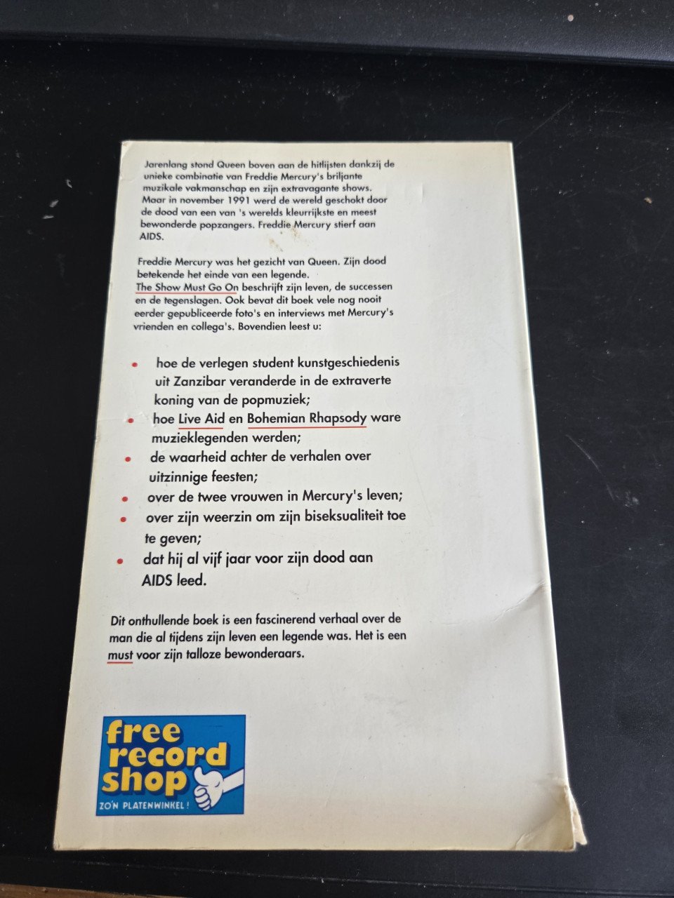 Boek: Het leven van Freddie Mercury