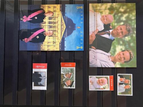 Postzegels koningshuizen