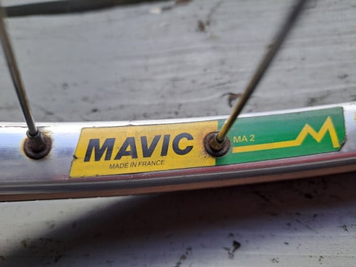 Racefiets wielen Shimano/ Mavic