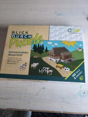 Puzzel boerderij in meerdere lagen