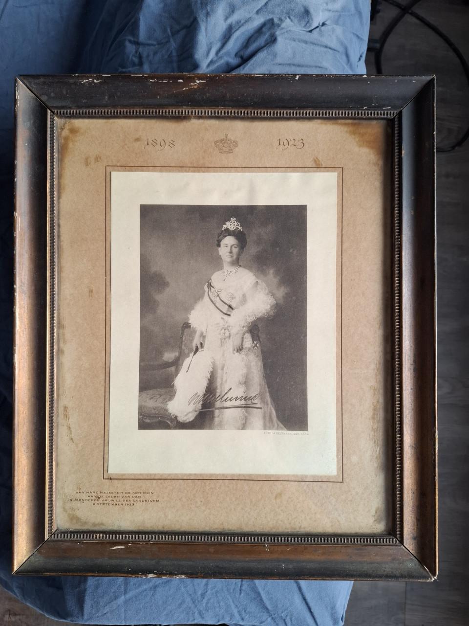 Antieke lijst koninklijk huis