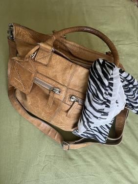 Diverse leren tassen