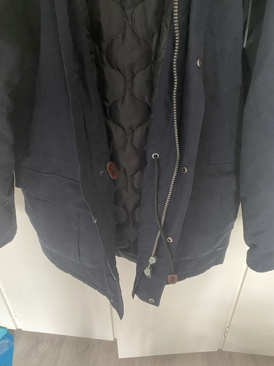 Petrol winterjas