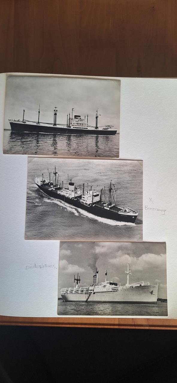 Postkaart / ansichtkaart oude schepen