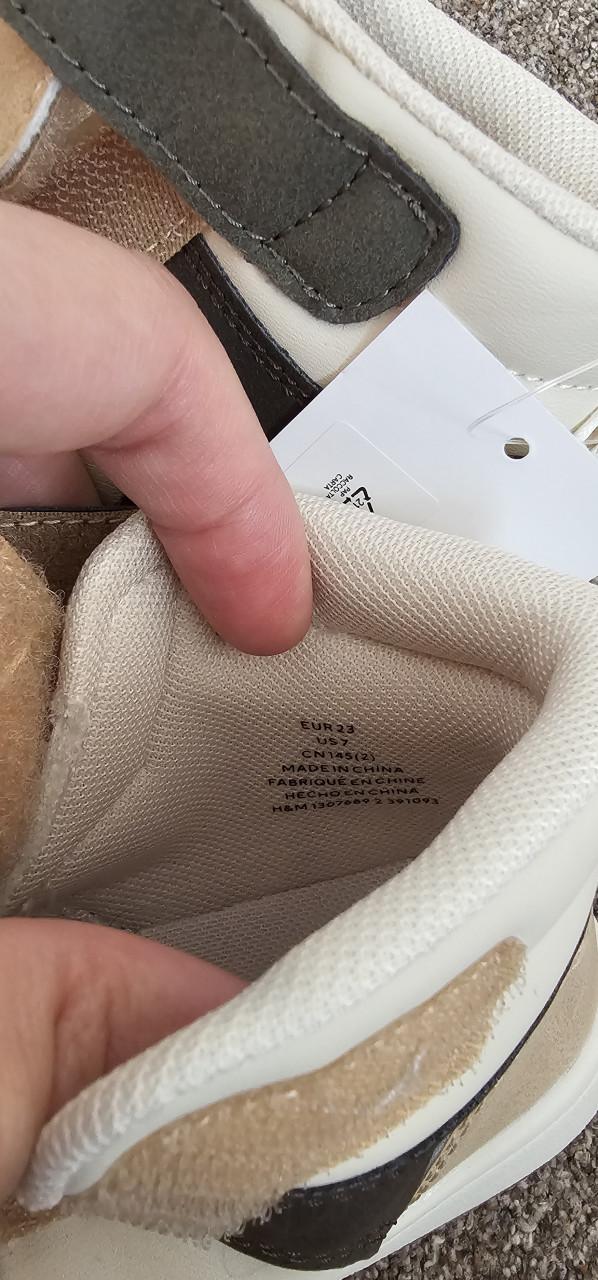 H&M nieuwe hoge sneakers maat 23