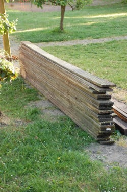Vlonder planken