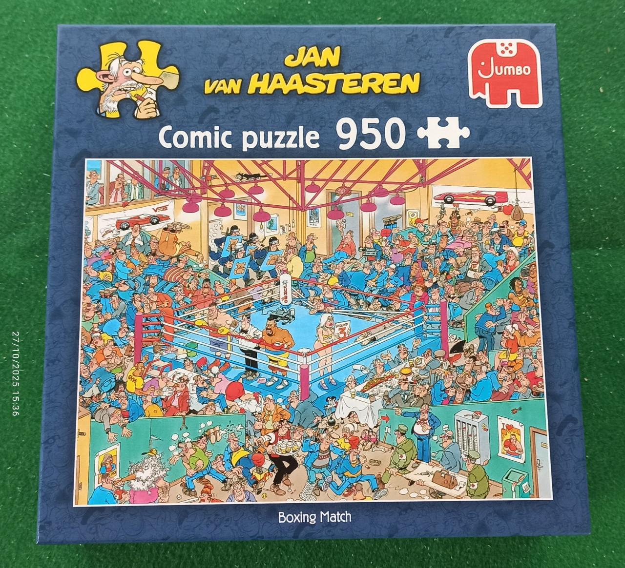 Puzzel Jan van Haasteren - 950 - Boxing match - 1 keer gelegd
