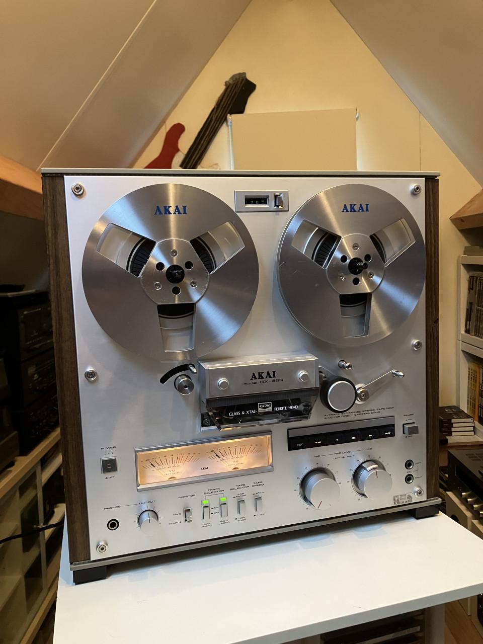 Prachtige Akai GX-255 auto-reverse bandrecorder incl. service en garantie