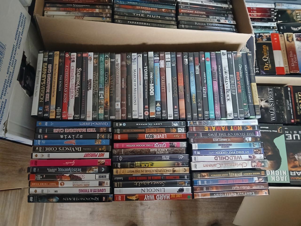 Dvd collectie 0,50ct per stuk