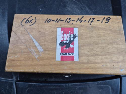 Sleutelset ring/steek eagle